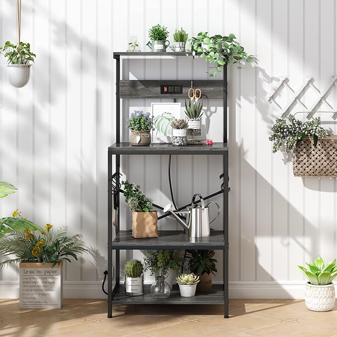 SUPERJARE Kitchen Bakers Rack - Image 9