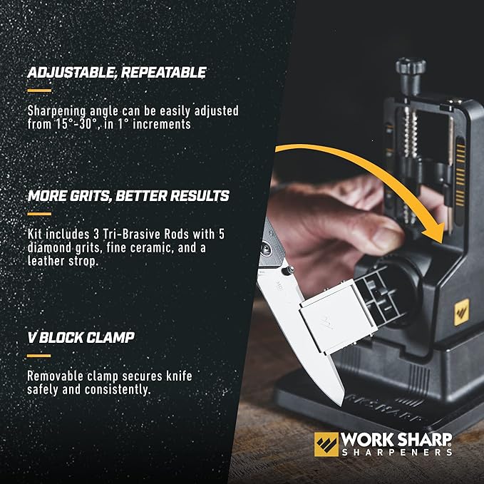 Work Sharp Precision Adjust Elite Set Knife Sharpener value combo bundle - Image 3