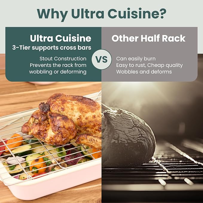 Ultra Cuisine Heavy Duty 3 Tiers Stackable - Image 8