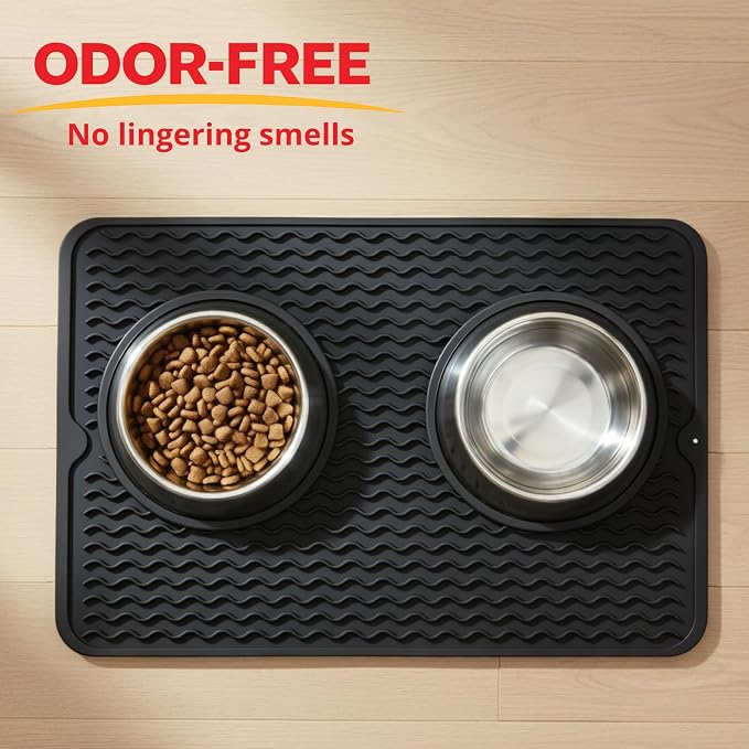 Silicone Drying Mat 16 × 12 – Black Non-Slip Sink Mat - Image 5