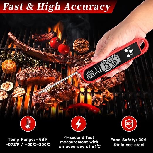 Digital Meat Thermometer for Cooking and Grilling - Image 3