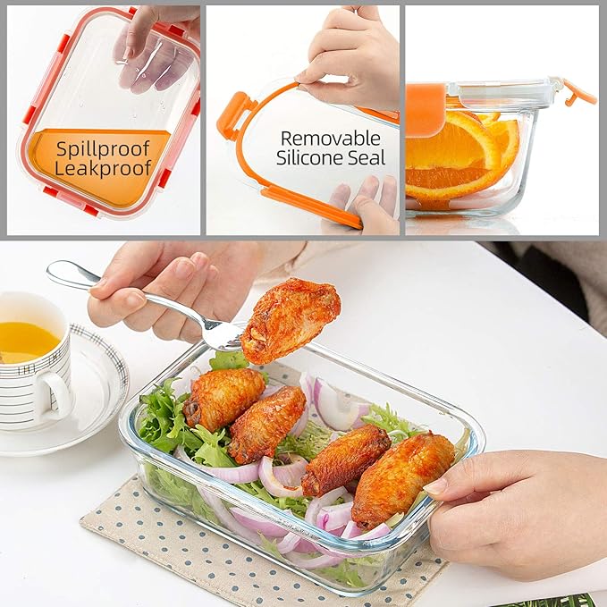 C CREST Glass Food Storage Containers - Image 3