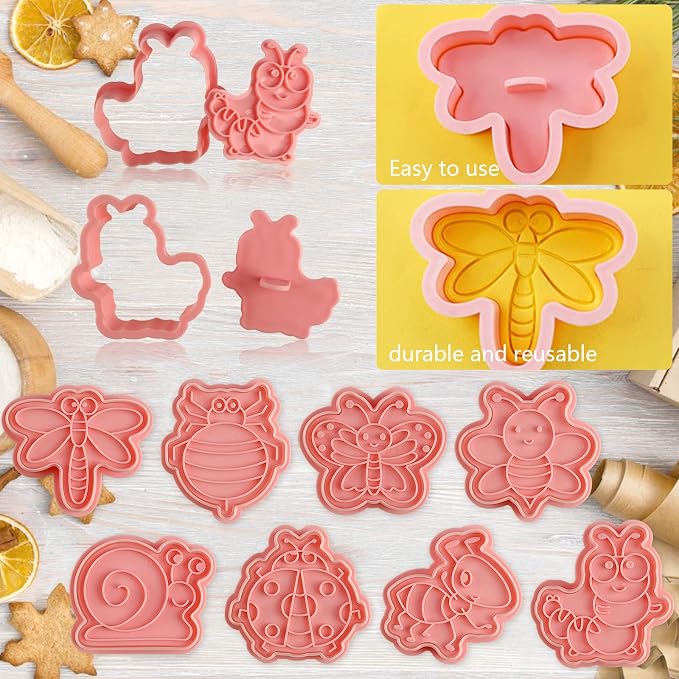 Insect Cookie Cutters Set, Cute Cookie Cutters - Image 4