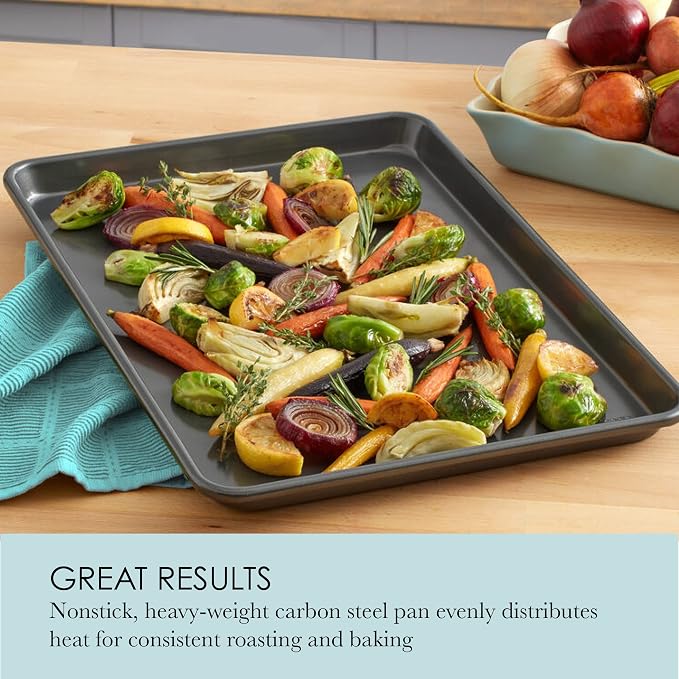Chicago Metallic Professional Non-Stick Cooking/Baking Sheet, - Image 5