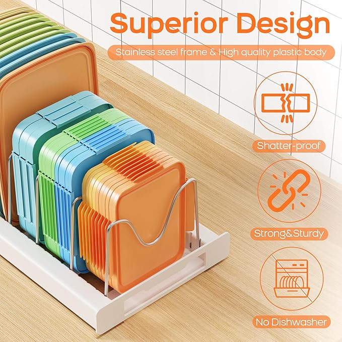 Nigelia 2 Pack Pots and Pans Organizer - Image 3