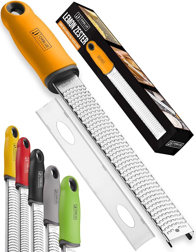 Orblue Lemon Zester & Cheese Grater by Orblue