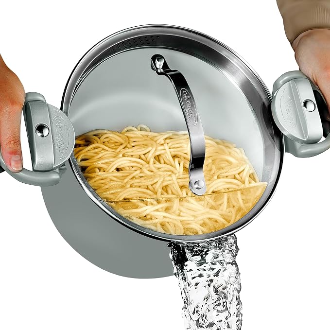 Gotham Steel 5 Quart Stock Pot Multipurpose Pasta Pot by GothamSteel