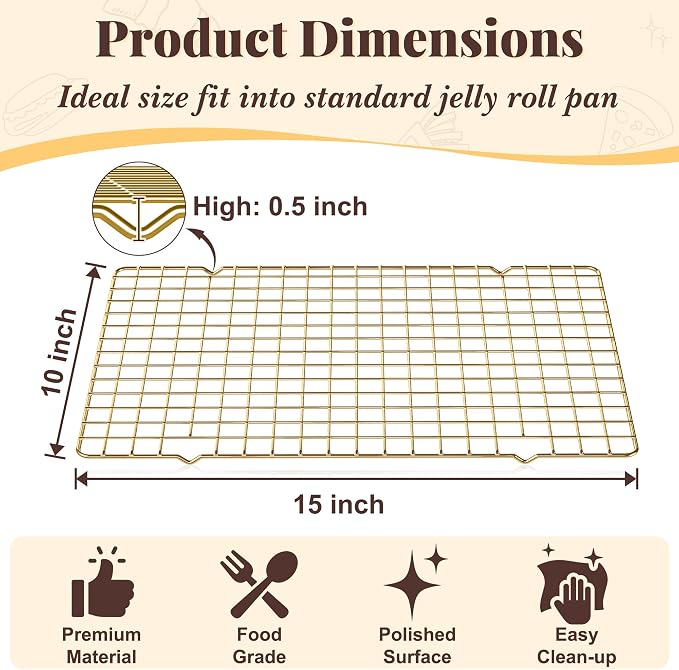Cooling Racks for Cooking and Baking - Image 2