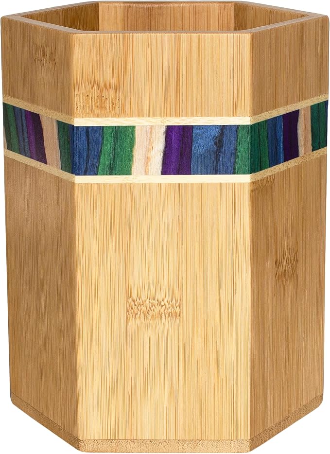 Totally Bamboo Baltique Mumbai Collection Kitchen Utensil Holder, Large Cooking by TotallyBamboo