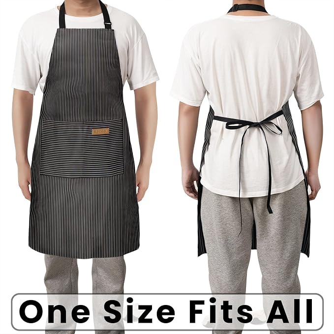 BeLuyi 2 Pack Adjustable Bib Apron - Image 6