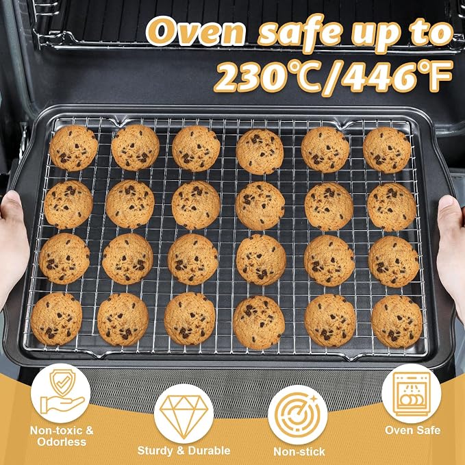 Baking Sheet with Cooling Racks - Image 5