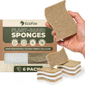 Plant-Based Kitchen Sponges | USDA Biobased Certified | FSC & PETA Approved | by EcoFox