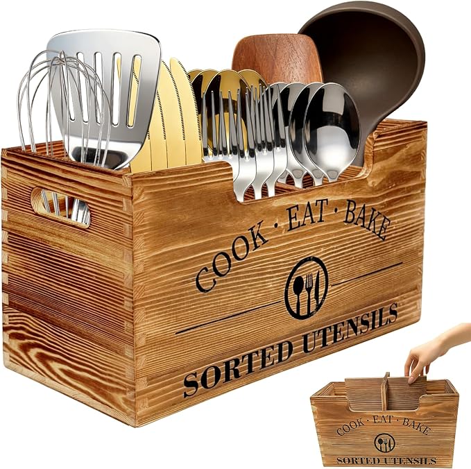 Upgraded Kitchen Utensil Holder by Iiglunatic