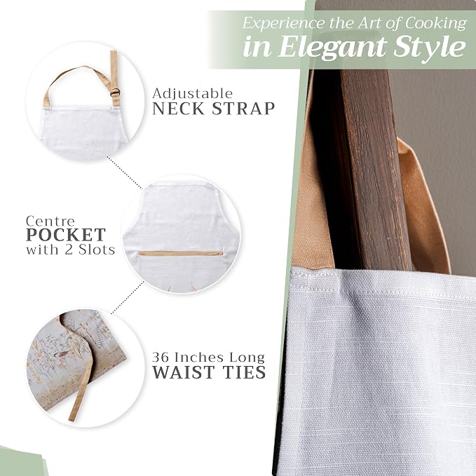 Maison d' Hermine 100% Cotton Apron - Image 6