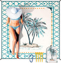 HIHOHO Beach Blanket Waterproof Sandproof Extra Large Beach Mat 79" X by HIHOHO