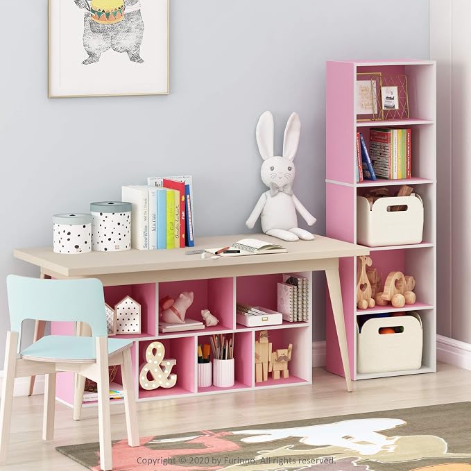 Furinno LUDER Book Shelf, 5-Tier Bookshelf, Bookcase - Image 2