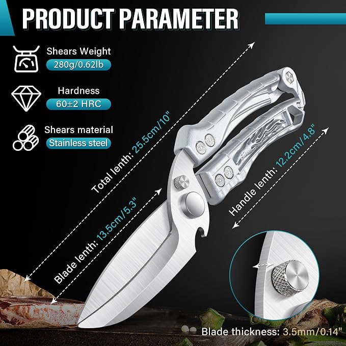 Dream Reach Kitchen Poultry Shears - Image 7