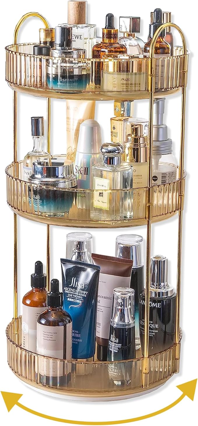 Asayuee 360 Rotating Makeup Organizer by Asayuee