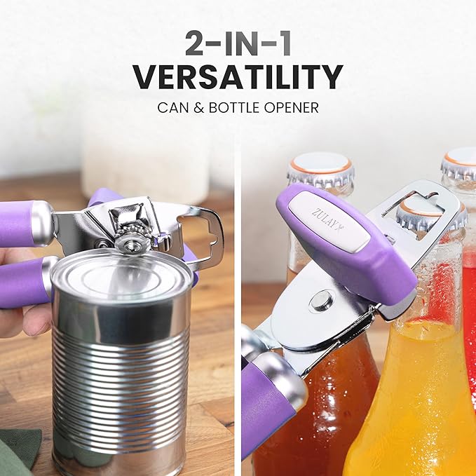 Zulay Kitchen Heavy Duty Stainless Steel Can Opener Manual - Image 7