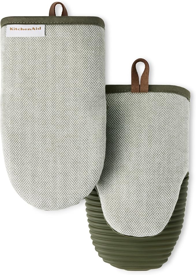 KITCHENAID® Evergreen Design Series Herringbone Ribbed Soft Silicone Mini Oven by KitchenAid