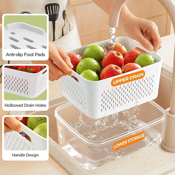 8-Pack Fruit Storage Containers - Image 4