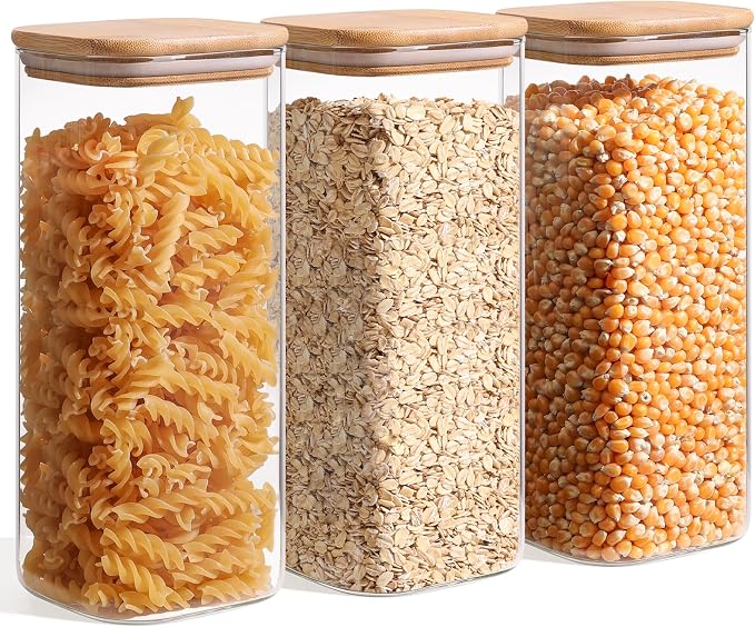 ComSaf 1.9 Qt Glass Storage Containers - Image 9