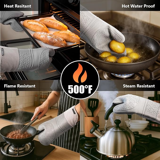 Rorecay 6pcs Oven Mitts and Pot Holders Sets - Image 2