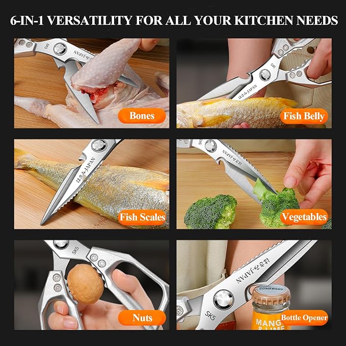 2-Piece Kitchen Scissors Set - Image 6