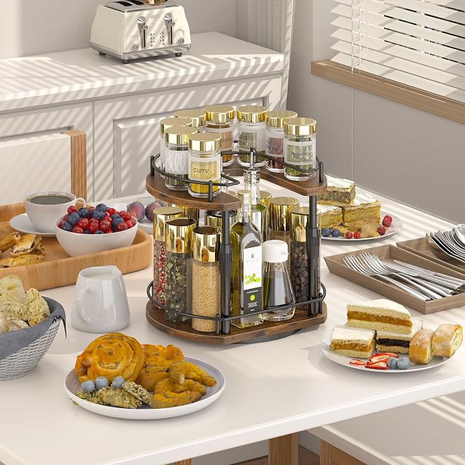 Across-Star Lazy-Susan-Spice-Rack -Organizer - Image 2