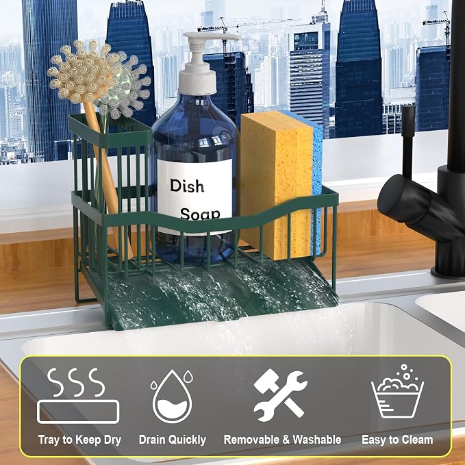 Fssvcd Maifan Sink Caddy Sponge Holder - Image 3