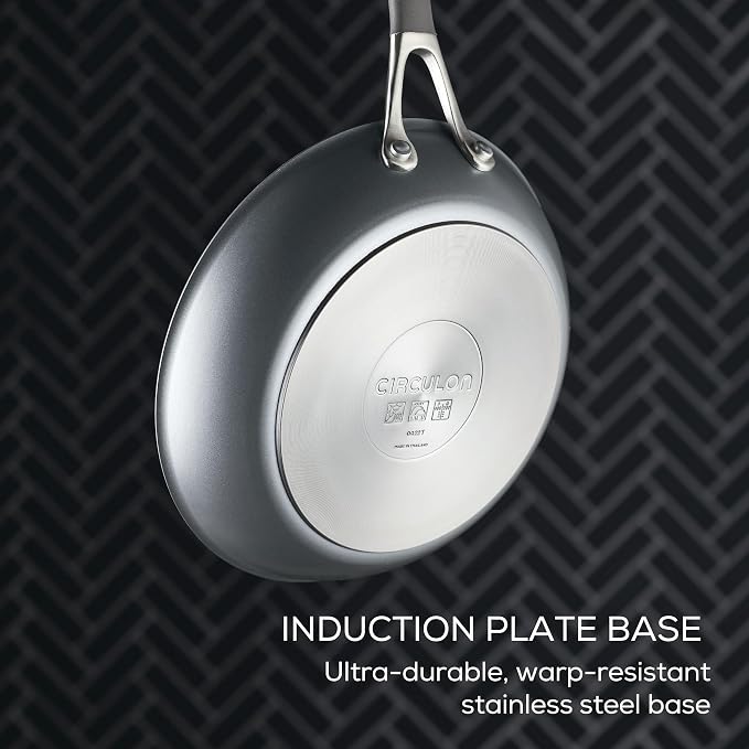 Circulon A1 Series with ScratchDefense Nonstick Induction 8.5-Inch and 10-Inch - Image 4