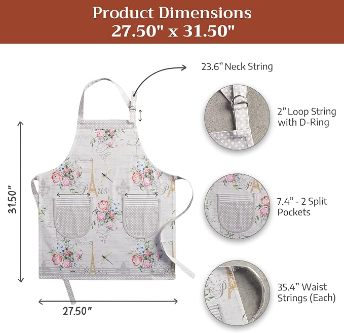 Maison d' Hermine 100% Cotton Apron - Image 7