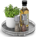 Gray Marble Lazy Susan Turntable by AMH