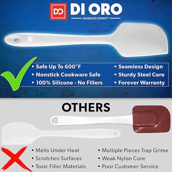 DI ORO Silicone Spatula Set - Image 2