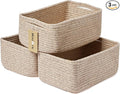 MiniArk Small Storage Baskets for Organizing | Closet Organizer Bins | Shelf by MiniArkStorageBasketsHome