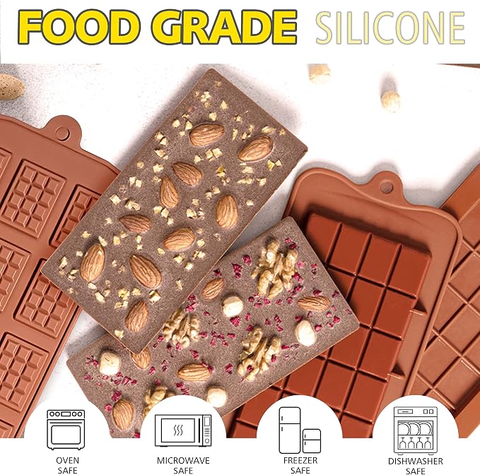 Anaeat Silicone Break Apart Chocolate Molds - Image 2
