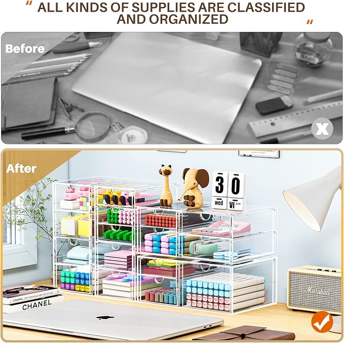 caktraie Makeup Organizer Storage - Image 5