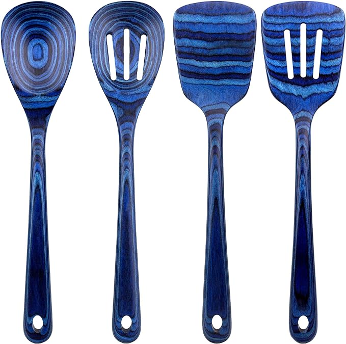 Totally Bamboo Baltique Malta Collection 4 Piece Cooking Utensil Set, Ready by TotallyBamboo