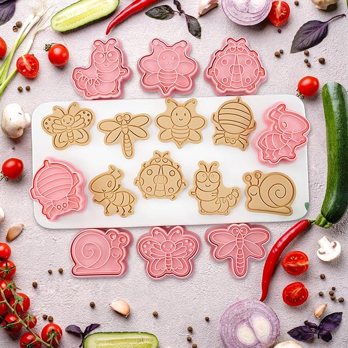 Insect Cookie Cutters Set, Cute Cookie Cutters - Image 5
