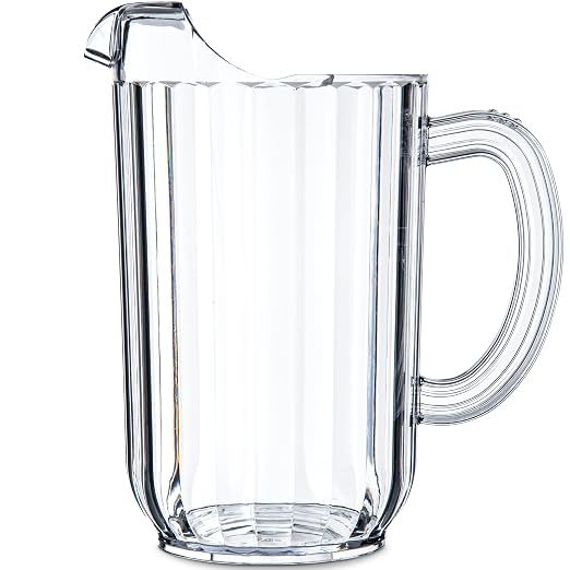 Carlisle FoodService Products 553807 Plastic Pitcher, 48 Ounces - Image 2