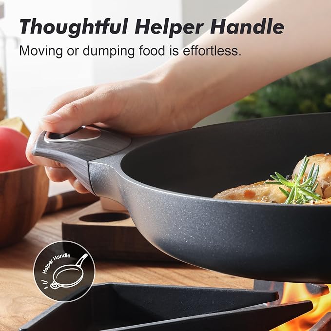 SENSARTE Ceramic Nonstick Frying Pan Skillet - Image 4
