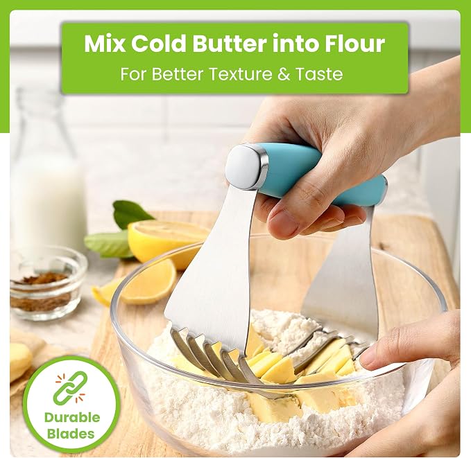 Spring Chef XL Stainless Steel Pastry Cutter Tool - Image 6