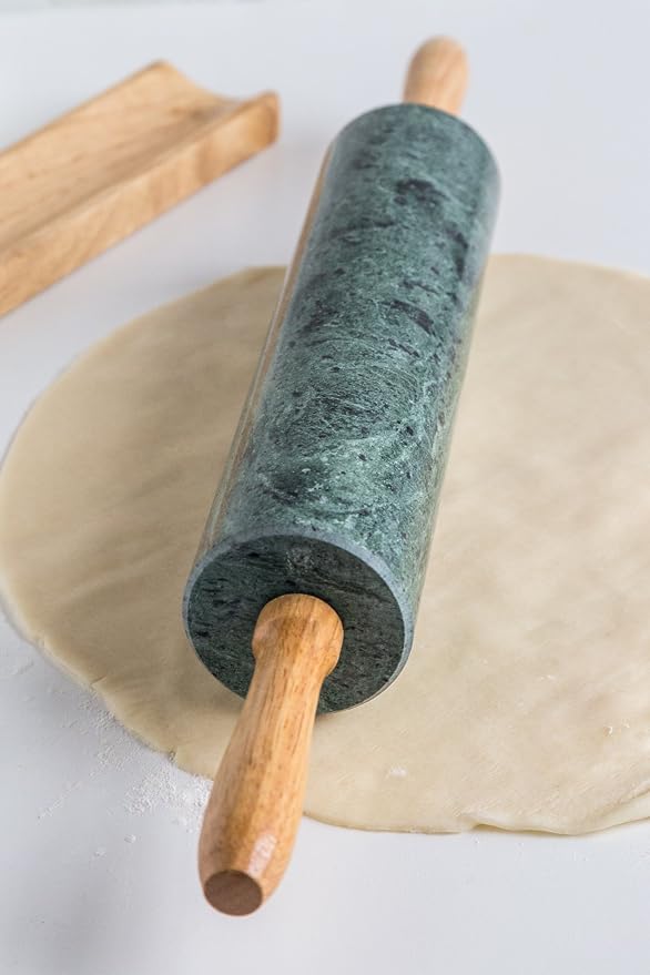 Fox Run Marble Rolling Pin and Base - Image 5