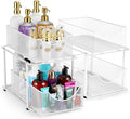 Sorbus 2 Sets of 2 Tier Metal Under Sink Organizer by Sorbus