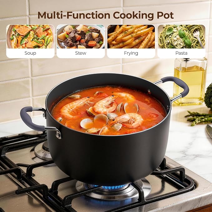 10 Quart Nonstick Stock Pot - Image 8