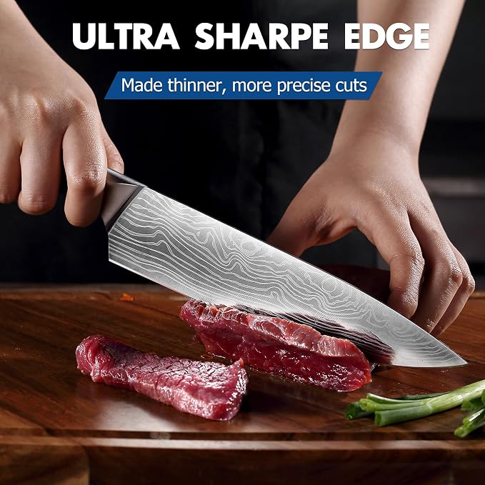 YOTSUBA 5 PCS Kitchen Knife Set, Professional Razor Sharp Japanese Knife Set - Image 2