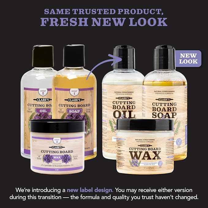 CLARK'S Cutting Board Care Kit - Image 7