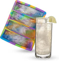 Host Ice Cube Tray, Makes Four 5-Inch Long Cubes, Durable Silicone Trays by HOST