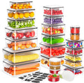 50 PCS Food Storage Containers by JSCARES