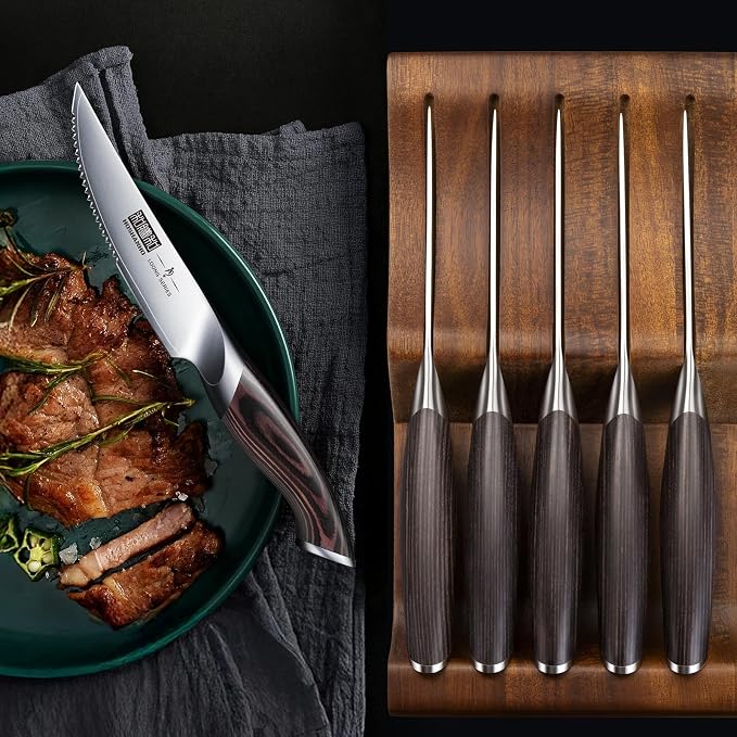 HOSHANHO Steak Knives Set of 6 - Image 6